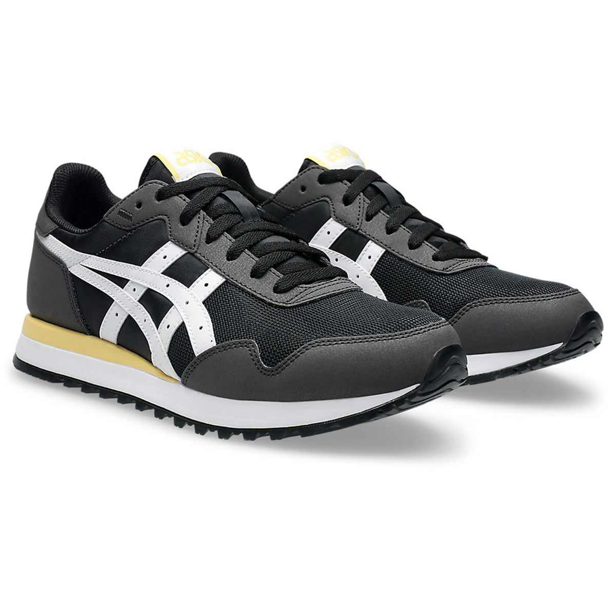 ASICS TIGER RUNNER II Unisex Sneakers Black (UK 9)