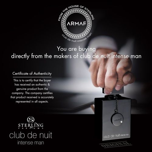 Armaf Club De Nuit Intense Eau De Toilette For Men