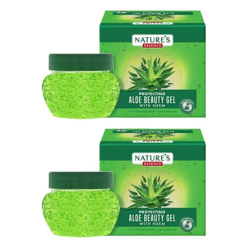 Nature's Essence Aloe Beauty Gel With Neem (Pack Of 2) Reviews | NykaaMan