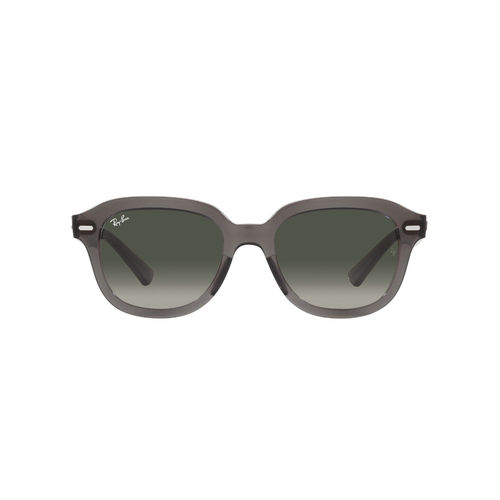 Ray-Ban Dark Gray Sunglasses 0Rb4398 Square Grey Frame Grey Lens (51)