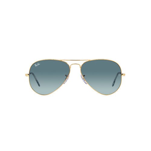 Buy Ray-Ban Gold Sunglasses 0Rb3025 Pilot Gold Frame Blue