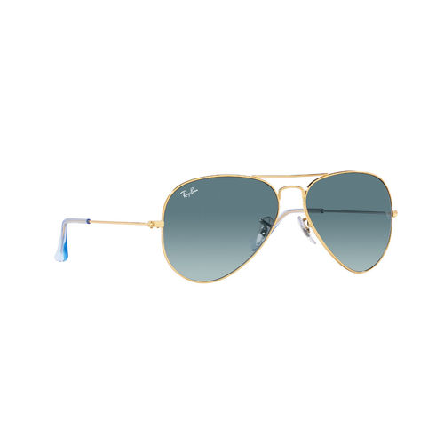 Buy Ray-Ban Gold Sunglasses 0Rb3025 Pilot Gold Frame Blue