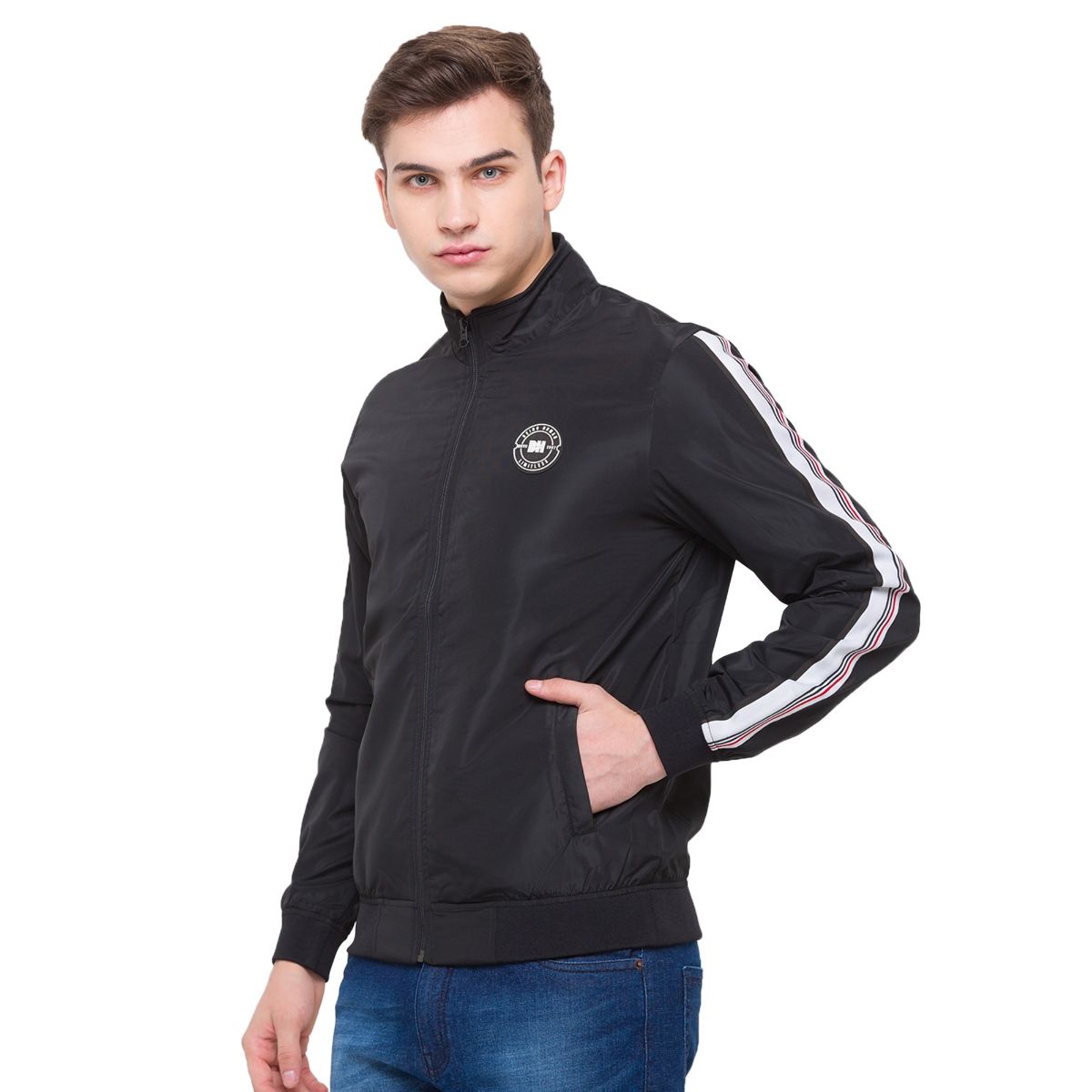 Buy Being Human Men Jacket Black Online