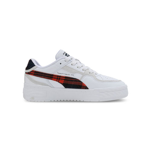 Buy Puma Pl Ca Pro Tartan Unisex White Sneakers Online