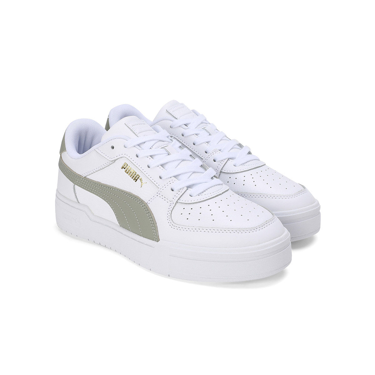 Buy Puma Ca Pro Classic Unisex White \u0026 Green Sneakers Online