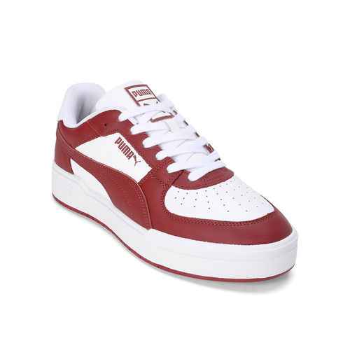 Puma Ca Pro Classic Unisex White Red Sneakers (UK 6)