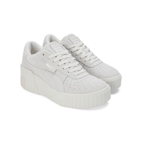 Buy Puma Cali Wedge Tonal Women's White Sneakers Online