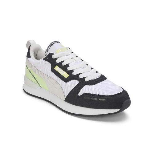 Buy Puma R78 Unisex White Navy Blue Sneakers Online