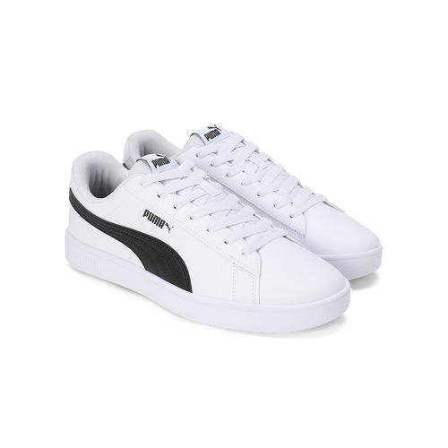 Puma Rickie Classic Unisex White Blue Sneakers (UK 3)