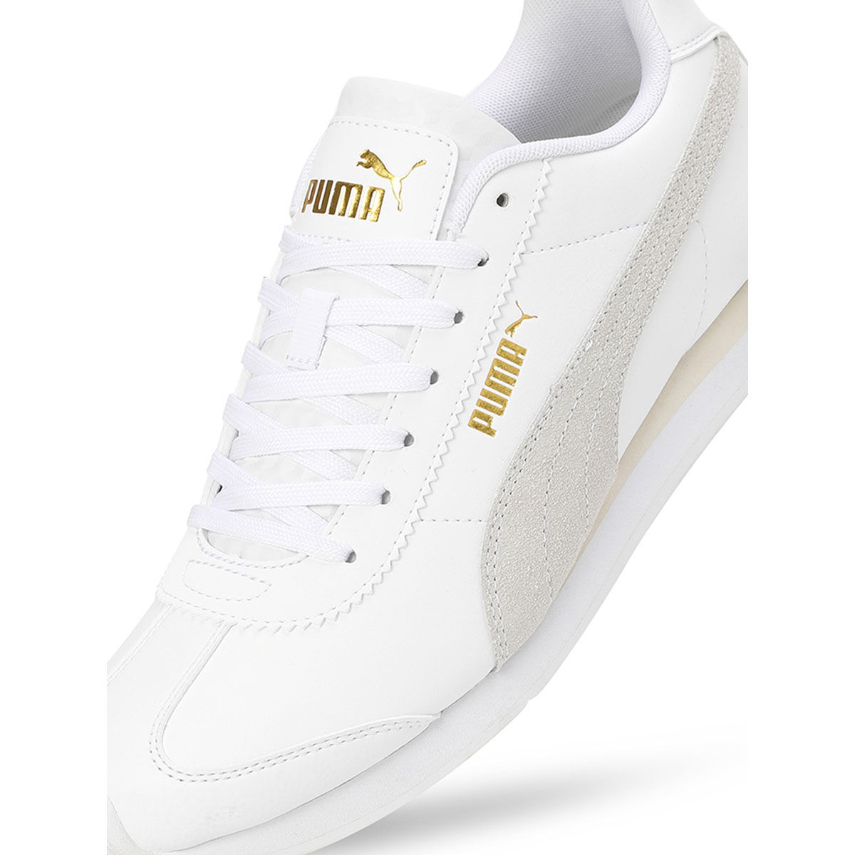 ◆PUMA◆ Turin 3 Golazo llic Silver Ivory 40159101 40159 PUMA Turin 3 Golazo Metallic 401591-01 Men Shoes | eBay