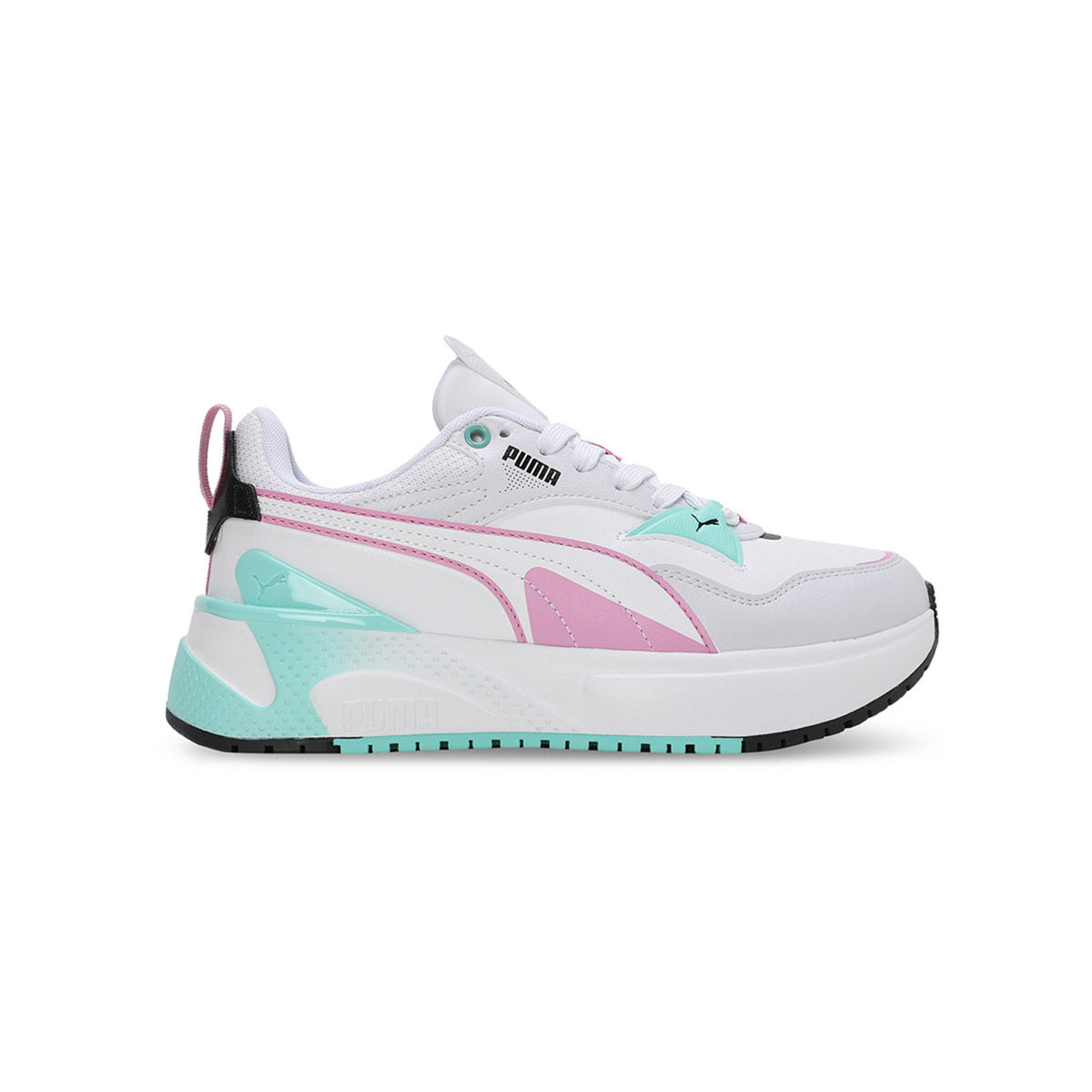 Buy Puma R78 Disrupt Womens White & Green Sneakers Online
