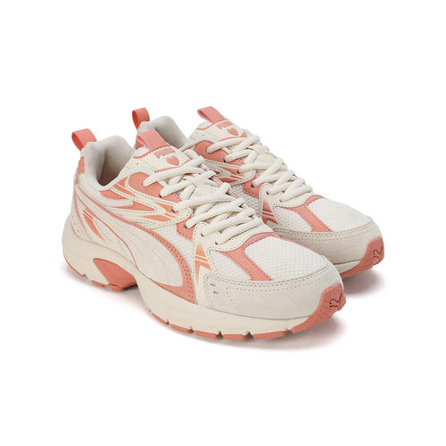 Puma Milenio Tech Suede Coquette Women's Beige Sneakers (UK 3)