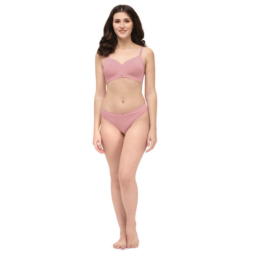 Buy SOIE Full Coverage Padded Non-Wired Ultra Soft Seamless Bra-Mist Online