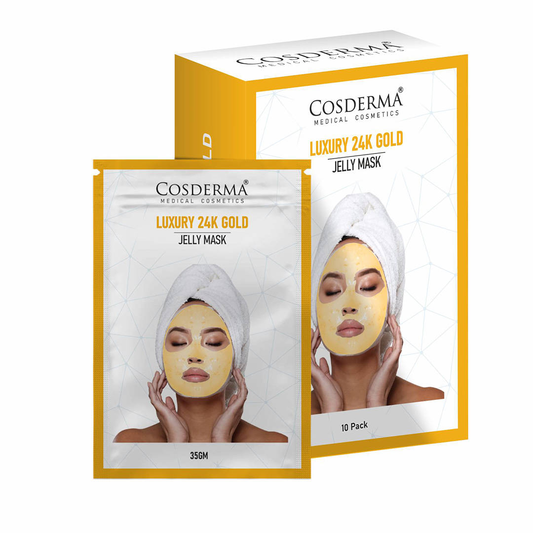 COSDERMA 24K Gold Jelly Face Mask Professional Peel-Off Mask