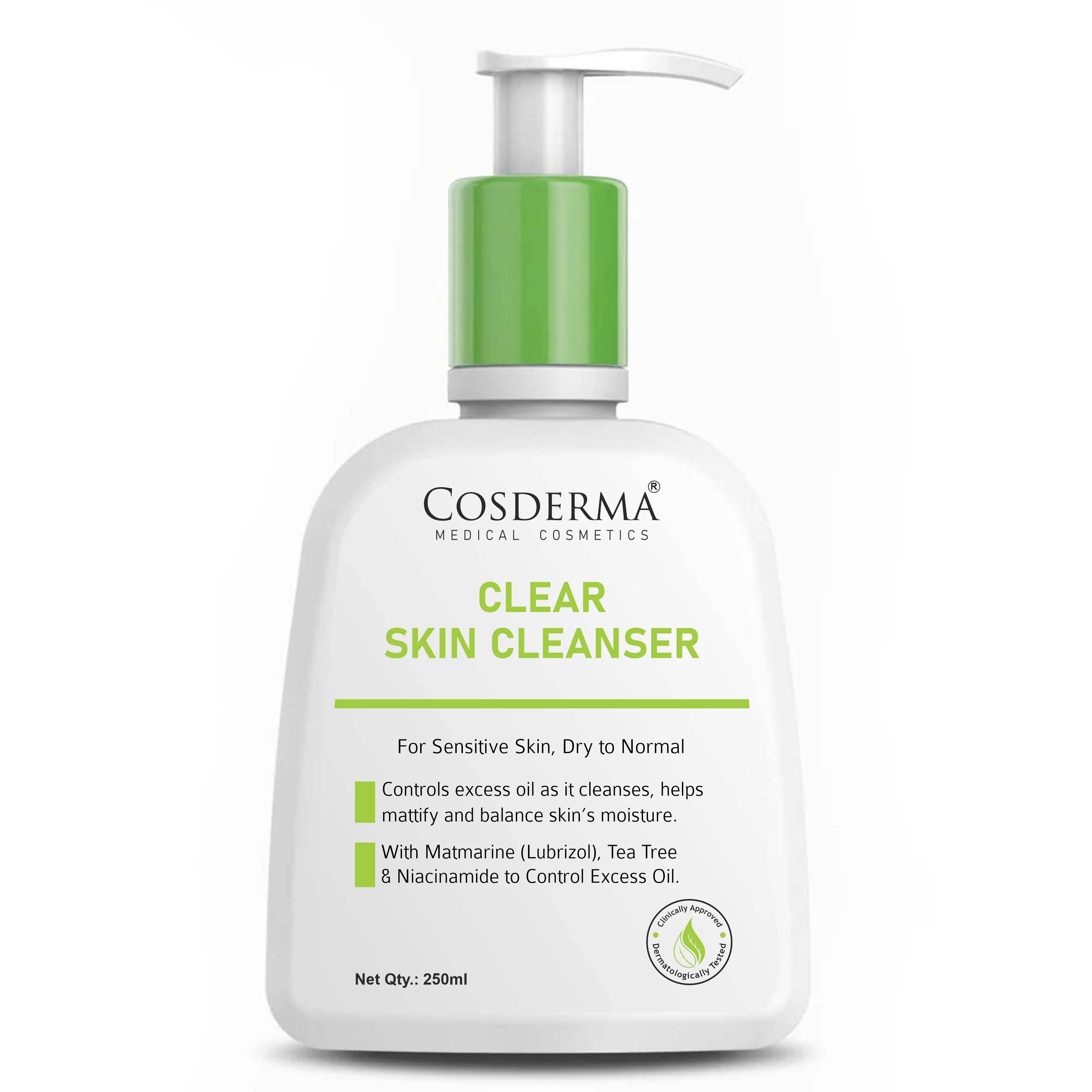 COSDERMA Oil-Balancing Face Cleanser For Oily Skin
