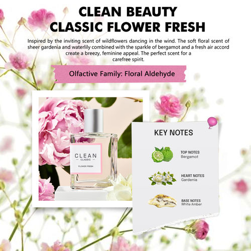 Buy Clean Beauty Clean Classic Flower Fresh Eau De Parfum For Her