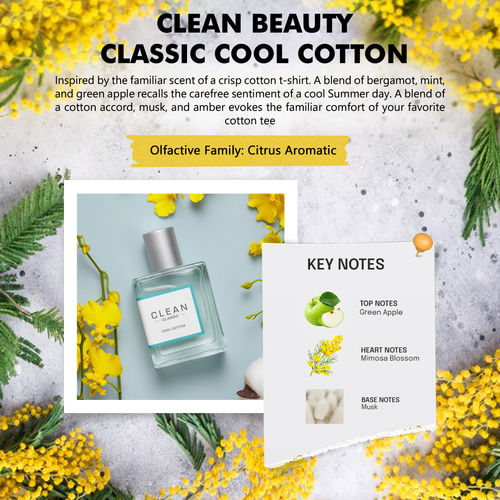Buy Clean Beauty Classic Cool Cotton Eau De Parfum For Her Online
