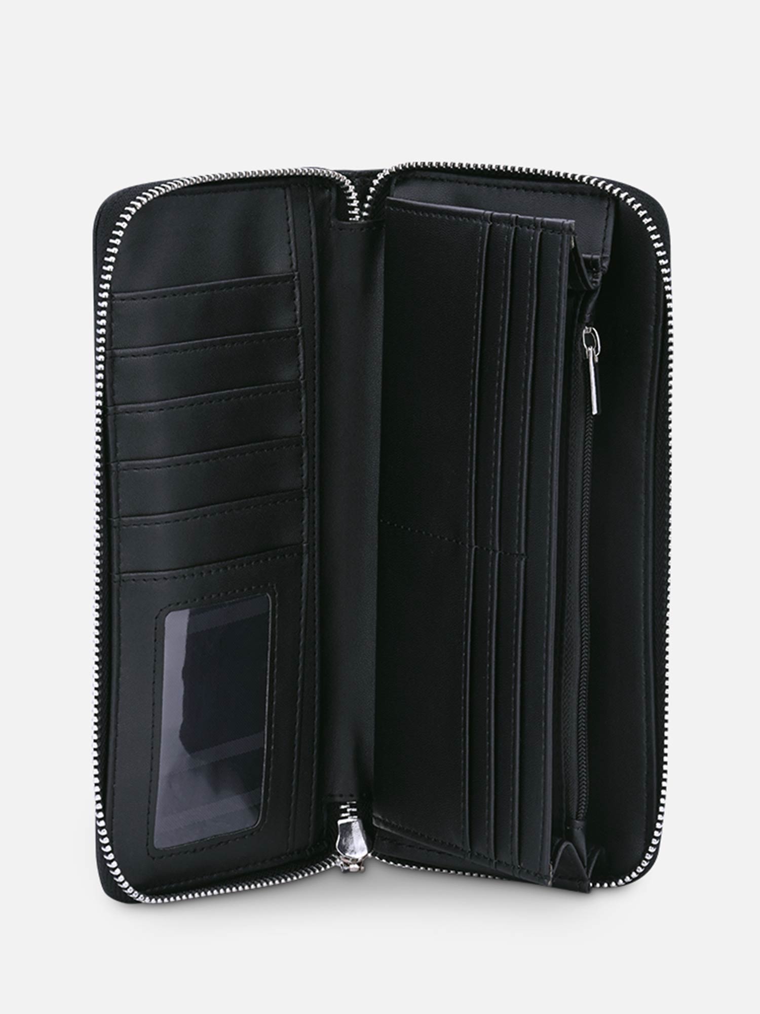 Buy IRTH Quilted Black Wallet Online