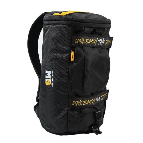 MuscleBlaze Hybrid Gym Bag Cum Backpack for Men and Women, Black, 40 L