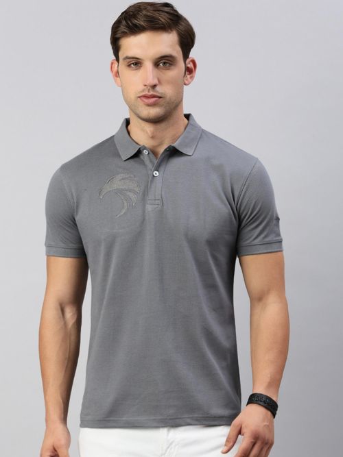 Grey Classic Polo T Shirts Online Shopping Classic Polo Men's Half