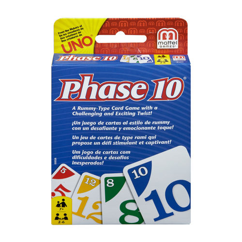 Mattel Phase 10 Card Game Intl: Buy Mattel Phase 10 Card Game Intl Online  at Best Price in India