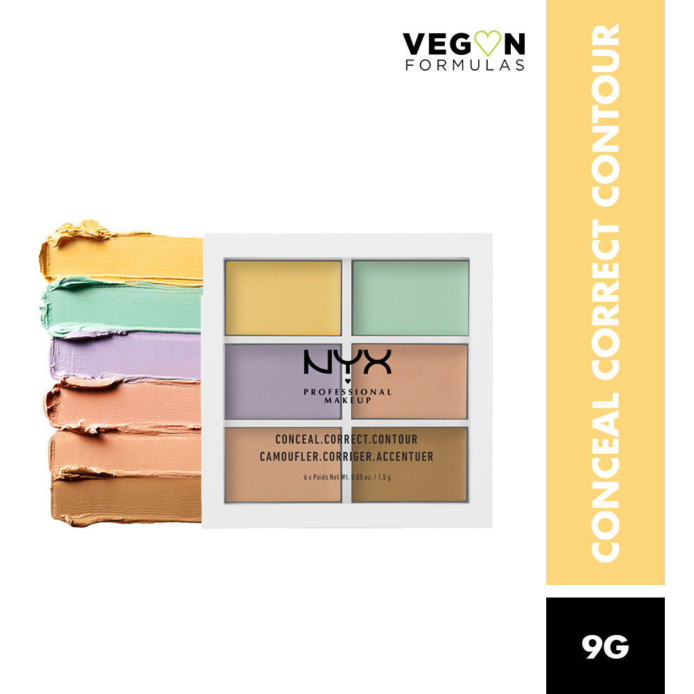 Buy NYX Online Contour Professional Palette Correct, Conceal, Makeup