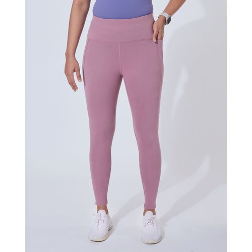 Buy Pink Leggings for Women by BLISSCLUB Online