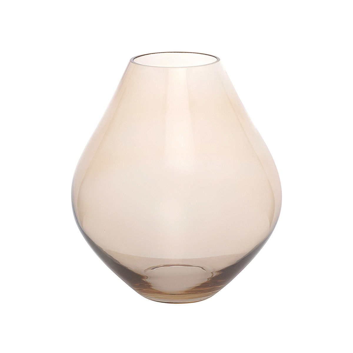Buy Pure Home + Living Aurora Blush Glass Vase Round Online