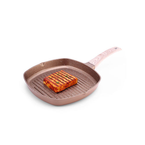 Wonderchef Duralife Die Cast Non Stick Grill Pan Copper 24 cm