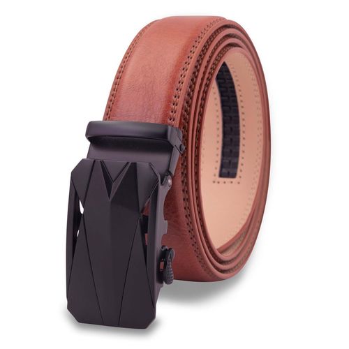 BANGE Mens Genuine Leather Red Belt With Crocodile Design Buckle: Buy BANGE  Mens Genuine Leather Red Belt With Crocodile Design Buckle Online at Best  Price in India