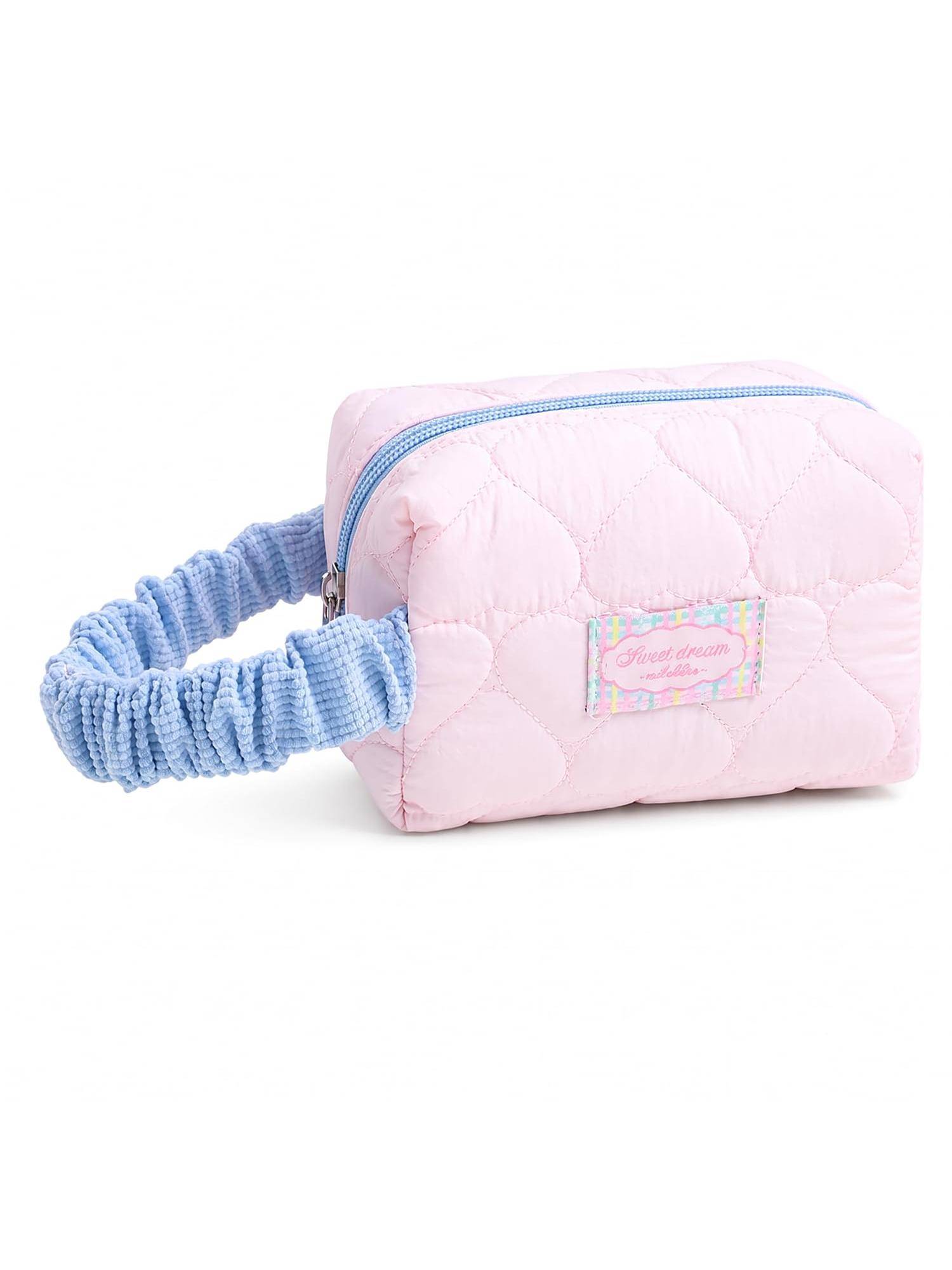 House of Quirk Pink Makeup Bag For Women