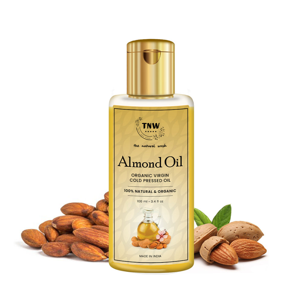 TNW The Natural Wash Pure Almond Oil Badam Rogan for Glowing Face & Body and Healthy Hair