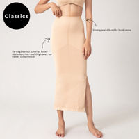 SELETA - Women Fishcut Lycra Saree Shapewear/Petticoat for Women