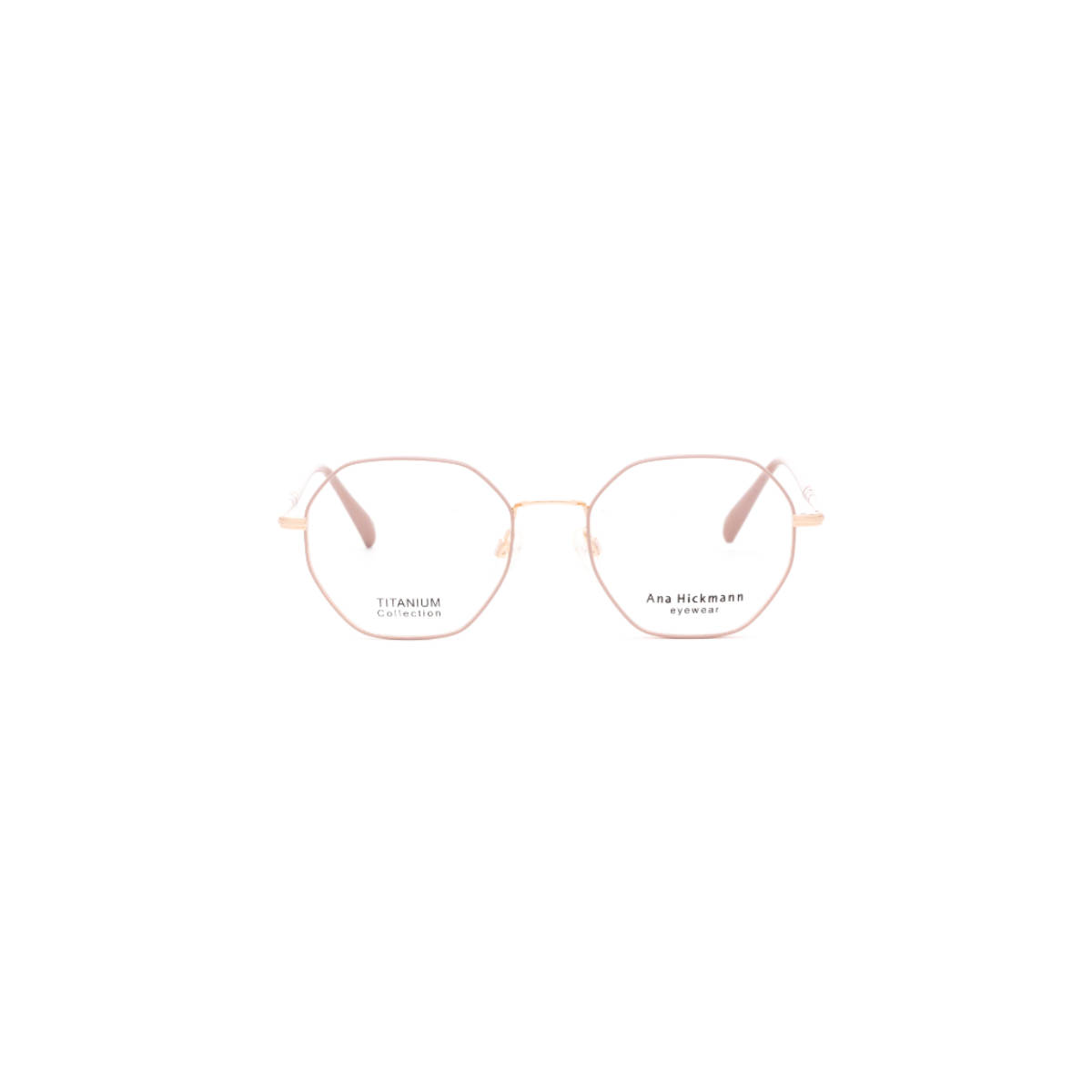 Ana Hickmann Women Eyewear Beige Titanium Frame (AH1542T05AFR) (51)
