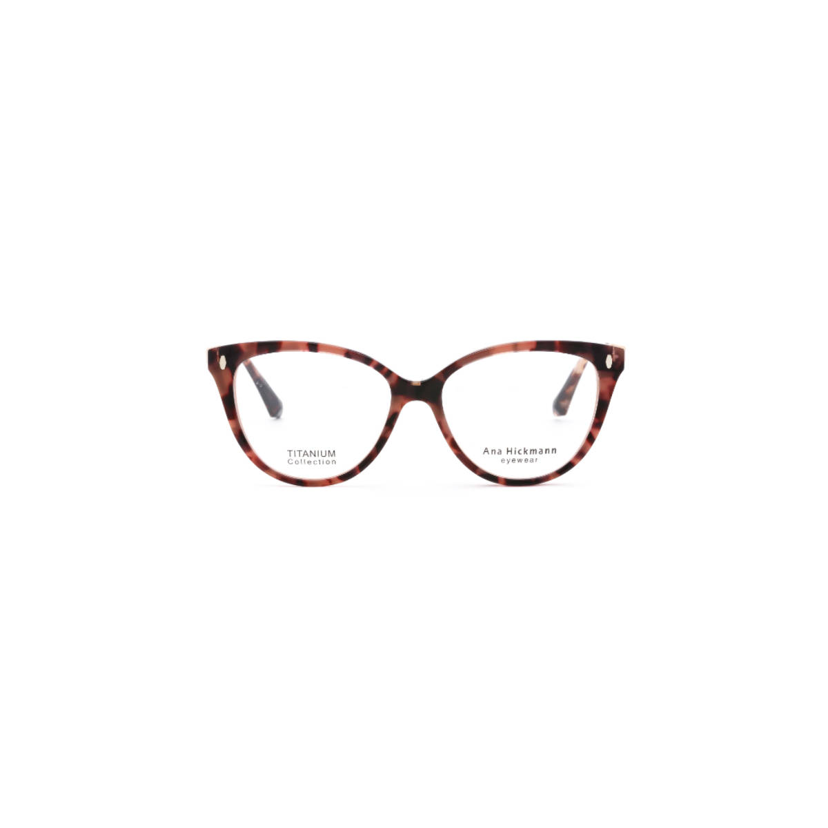 Ana Hickmann Women Eyewear Multi-Color Acetate Frame (AH6548GTG21FR) (53)