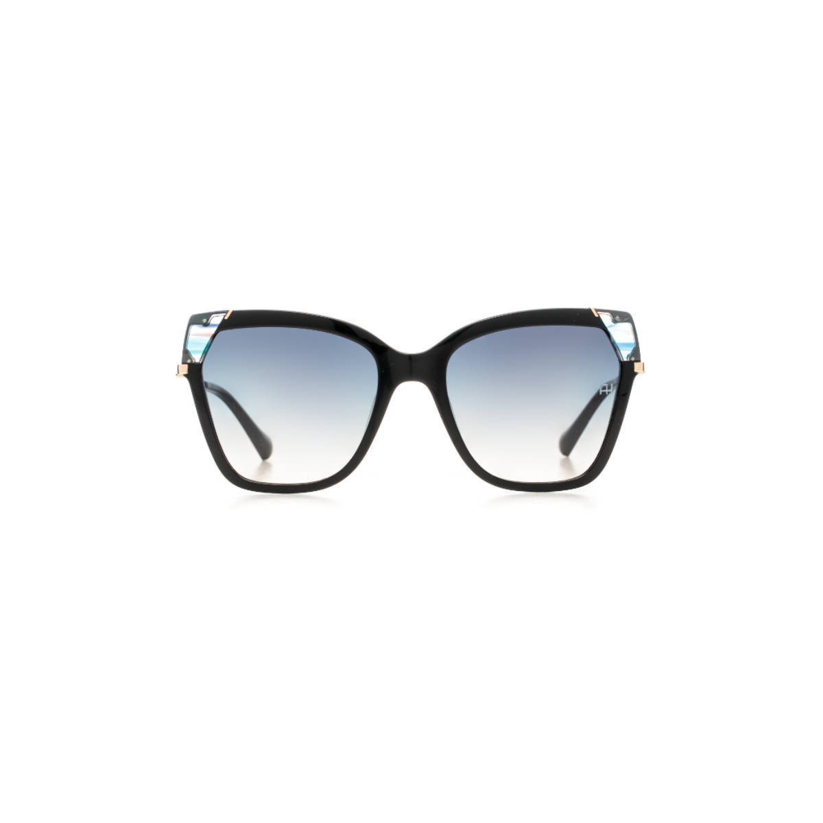 Ana Hickmann Women Sunglasses Multi-Color Acetate Frame & Green Colored Lens (AH9338P01SG) (55)