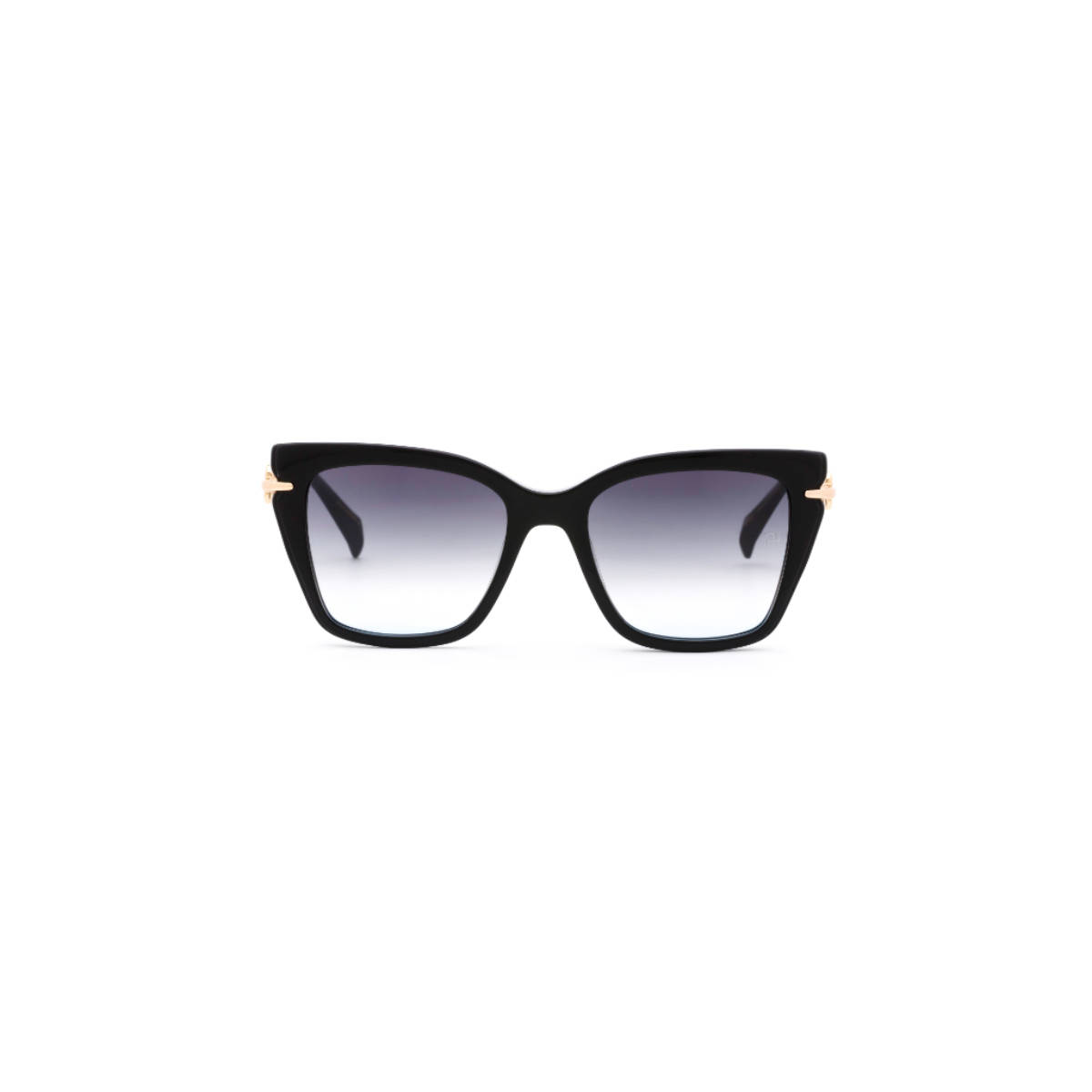 Ana Hickmann Women Sunglasses Black Acetate Frame & Grey Colored Lens (AH9414A01SG) (53)