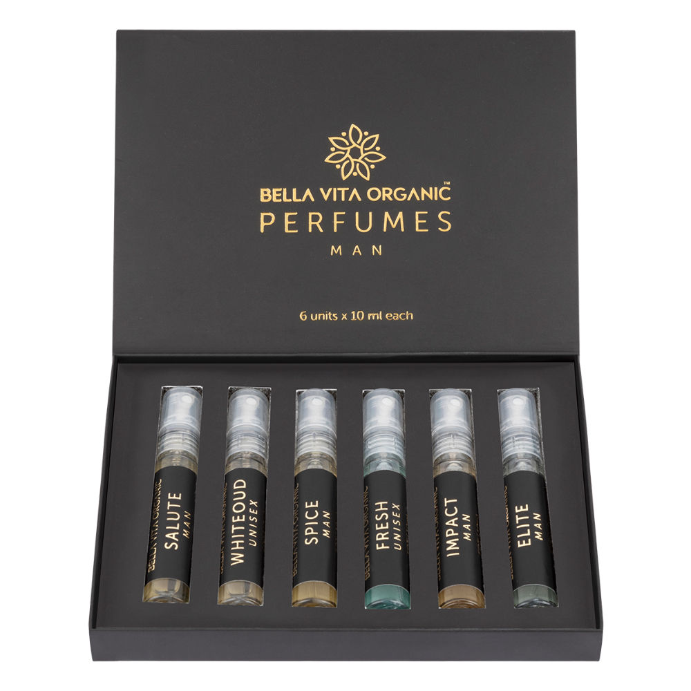 Bella Vita Organic Luxury Perfumes Gift Set for Men