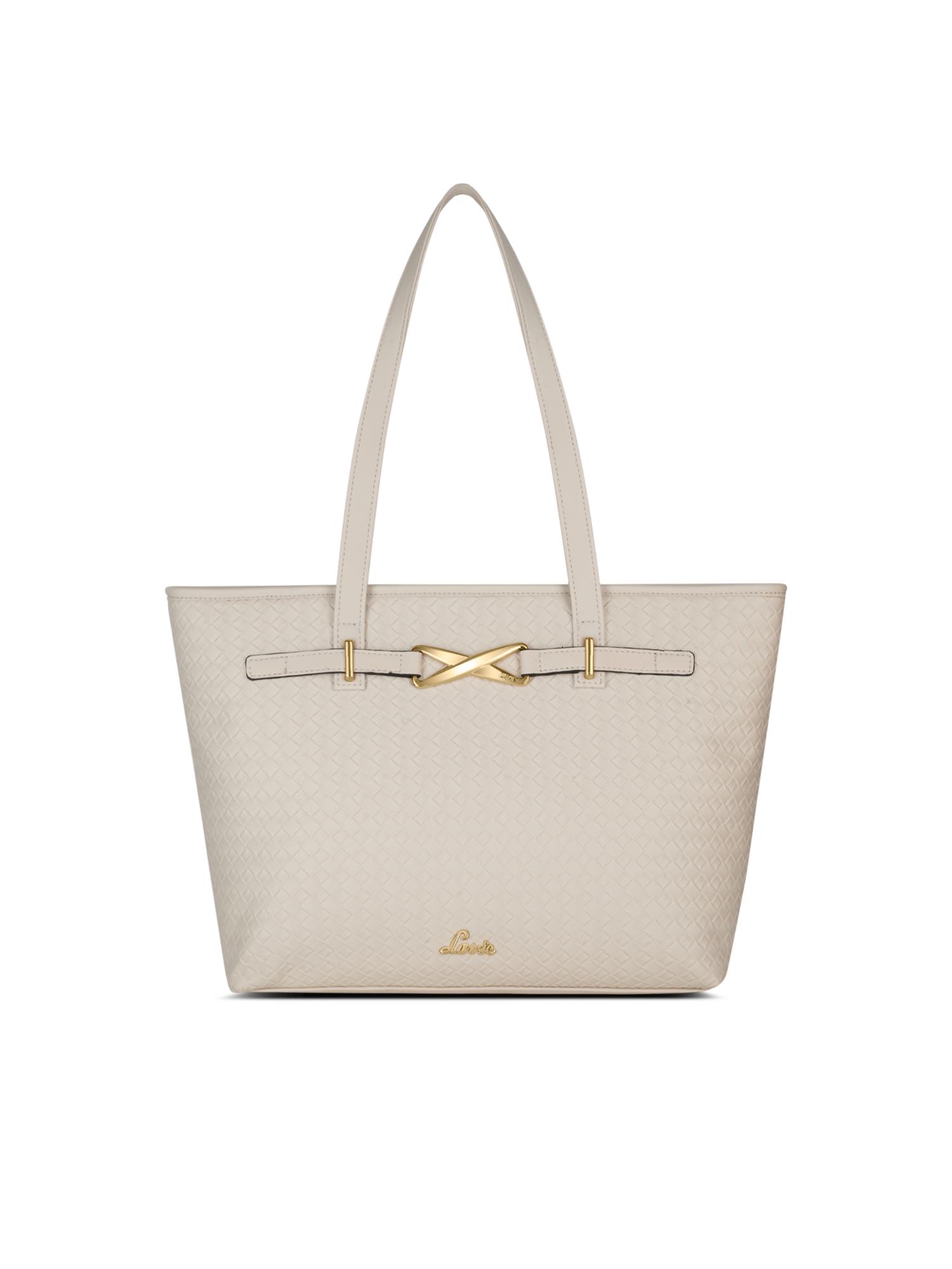 Buy Lavie Women's Lina Infinity Tote Handbag (Off White) Online