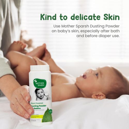 Buy Mother Sparsh Plant Powered Dusting Powder For Babies Online
