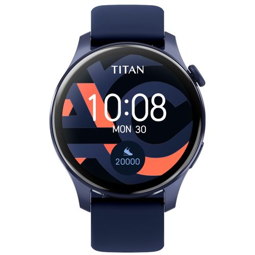 Buy Titan Blue Talk Touch Screen Smart Watch with Amoled Display