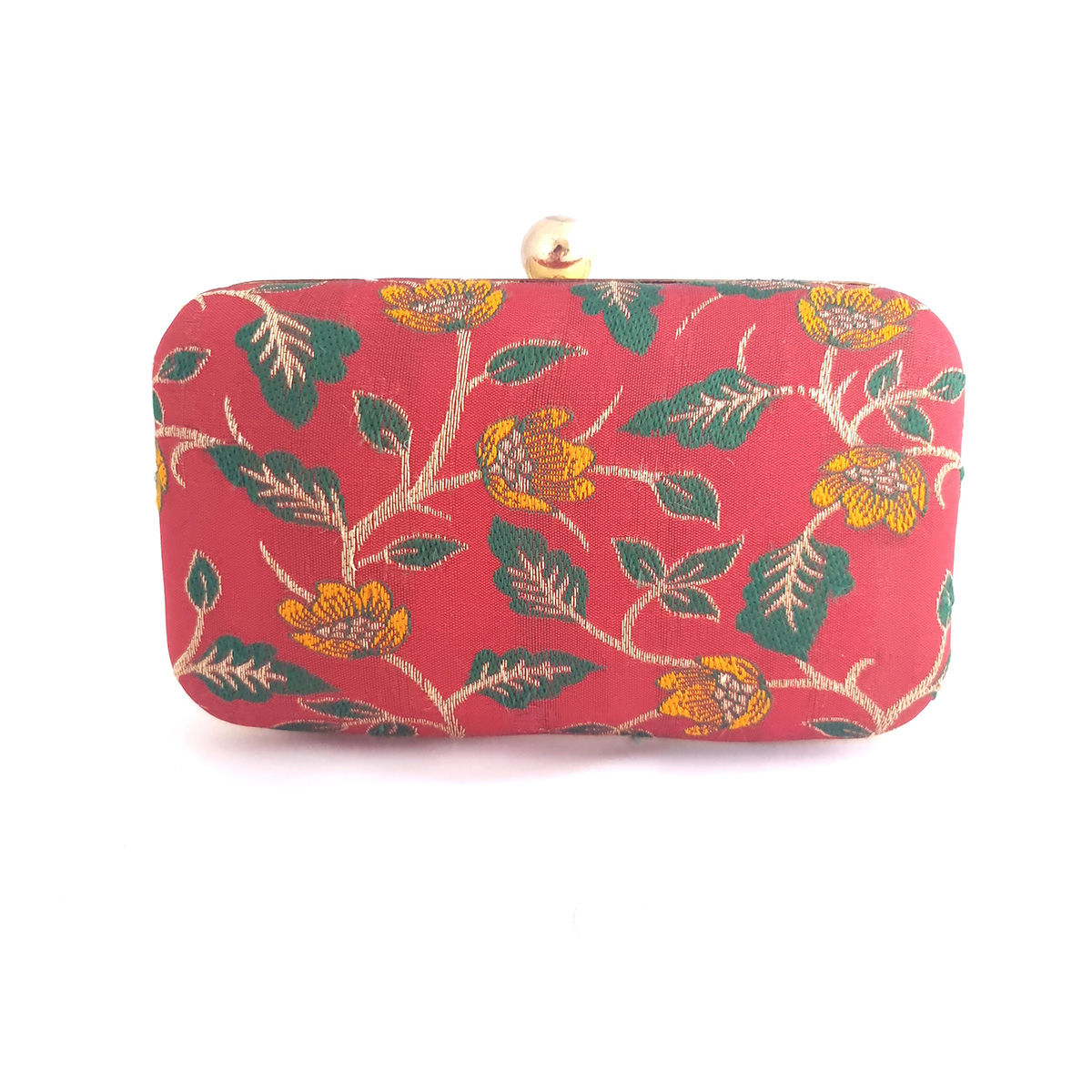 Make-up bag. Red flower - Maria - cosmetic purse - Viola Sky
