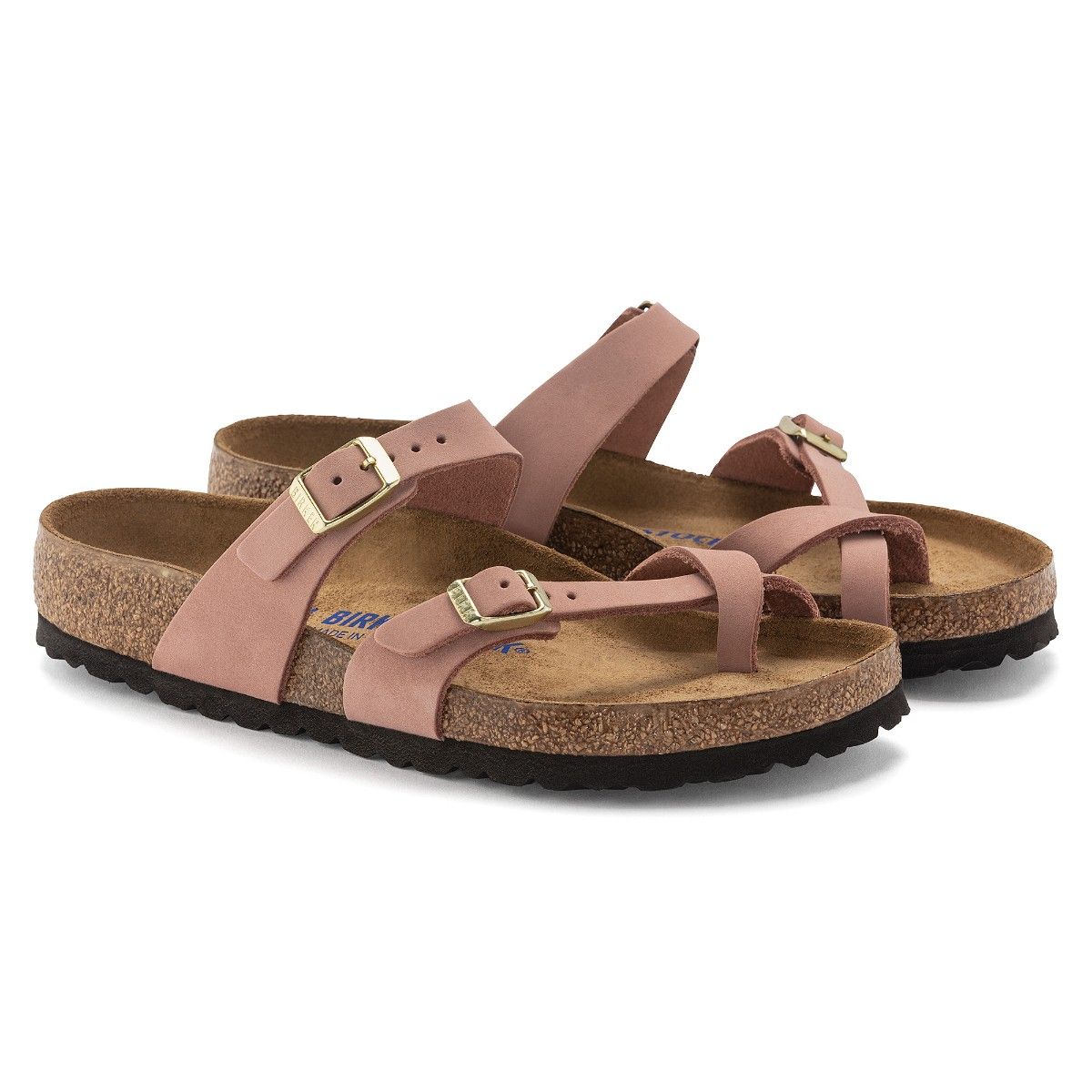 Birkenstock Mayari Soft Footbed Old Rose Regular Width Women Thong Flats EURO 35