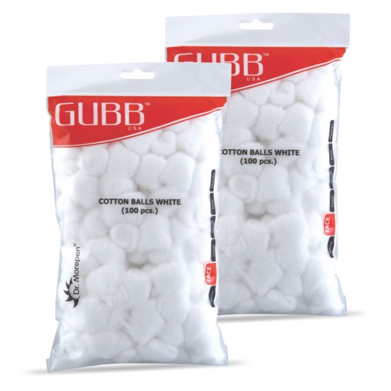 Plain Dyed White GUBB USA Colored Cotton Balls, For Domestic, Sterile at Rs  135/unit in New Delhi