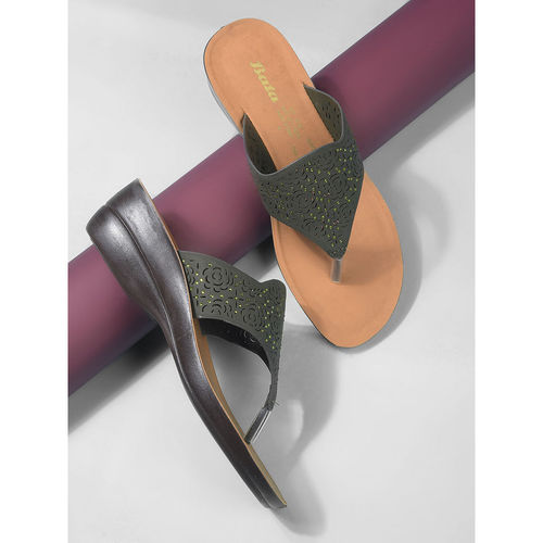 Buy Bata Black Stylish Wedge Heels for Women Online