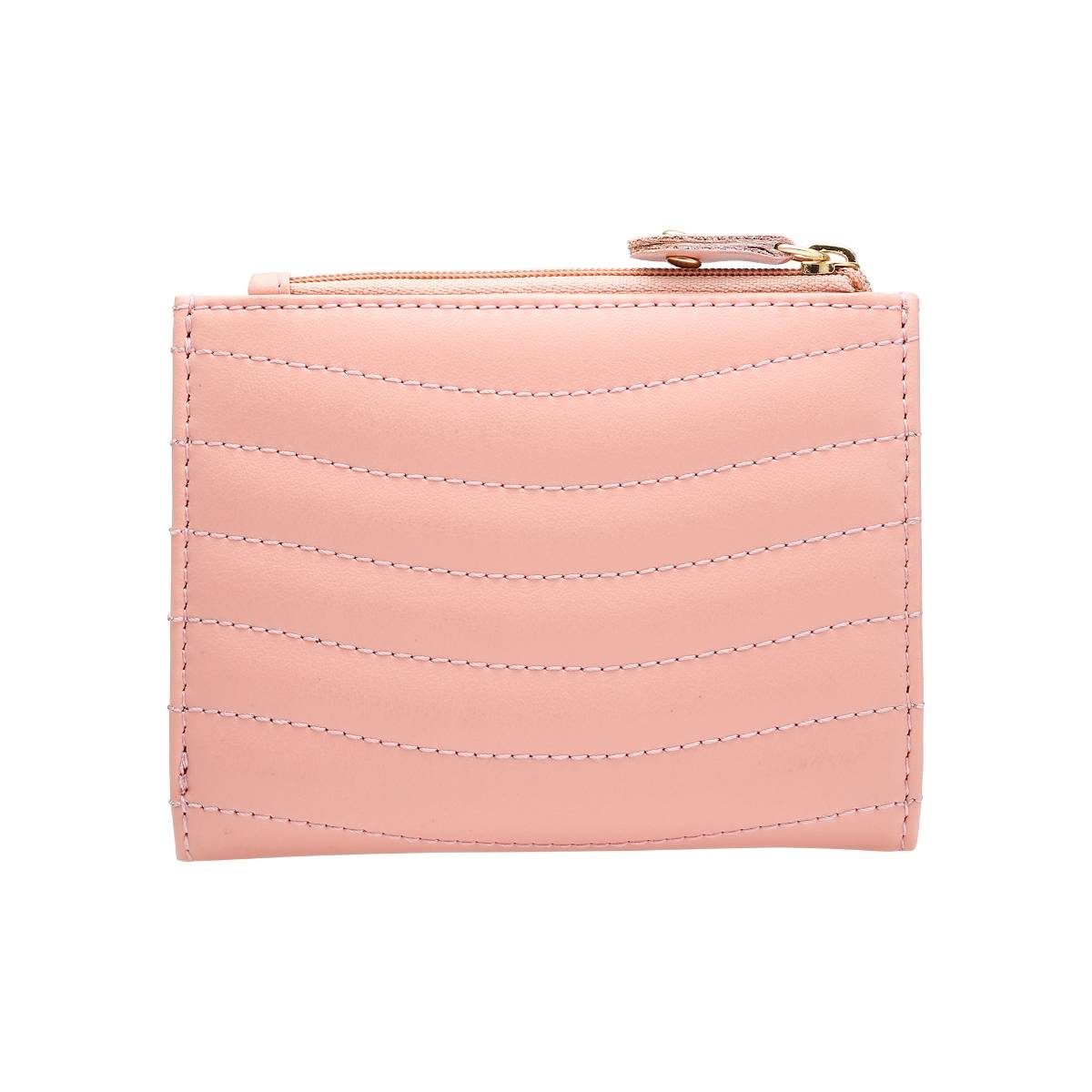 Buy Fastrack Powder Pink Quilted Wallet Online