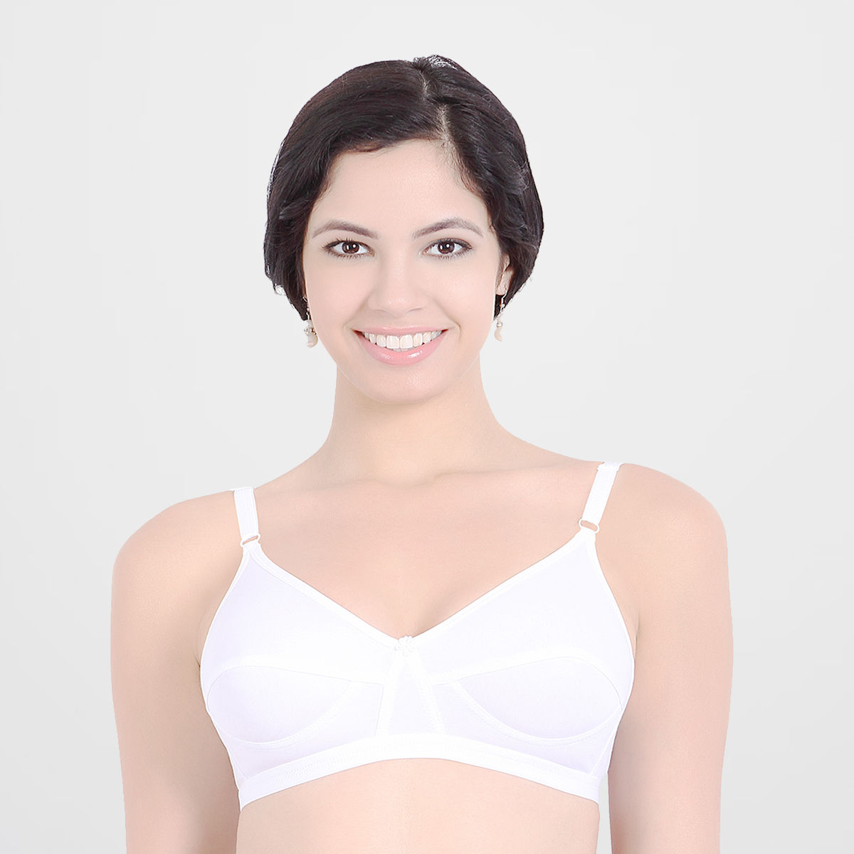 Sonari Ice Women's Cotton Bra - White (40C)