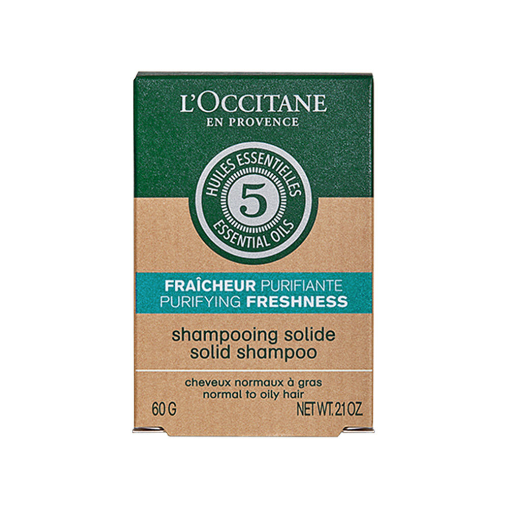 L'Occitane Purifying Freshness Solid Shampoo
