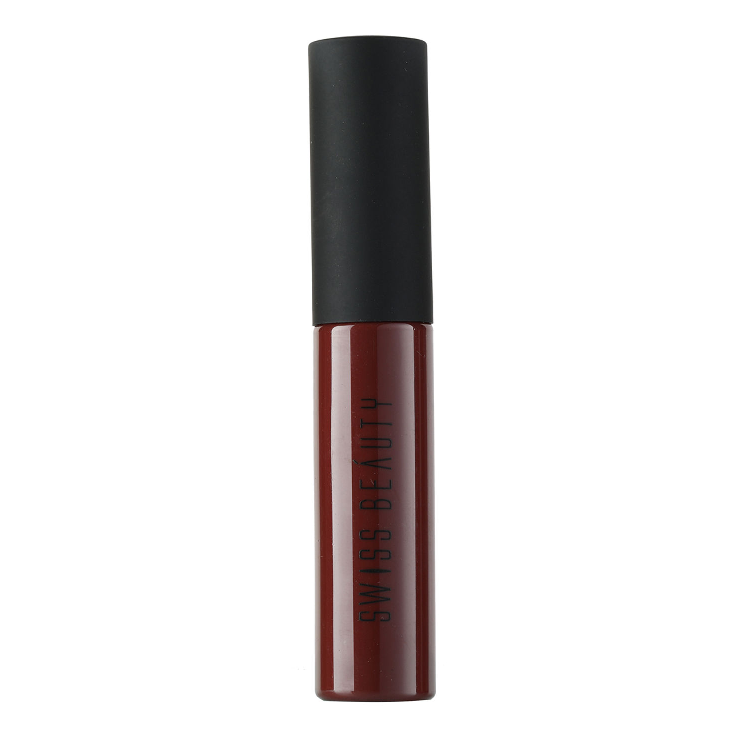 swiss beauty maroon lipstick