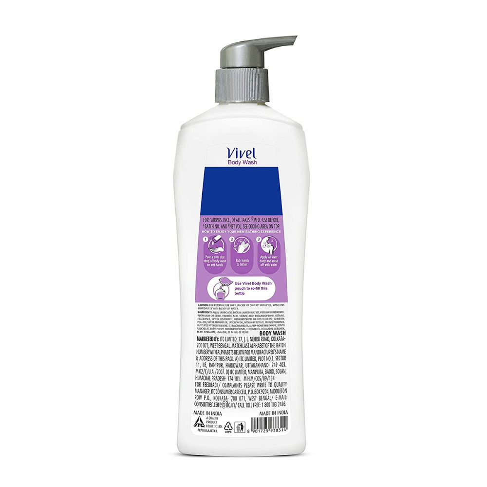 Vivel Lavender & Almond Oil Body Wash Buy Vivel Lavender & Almond Oil